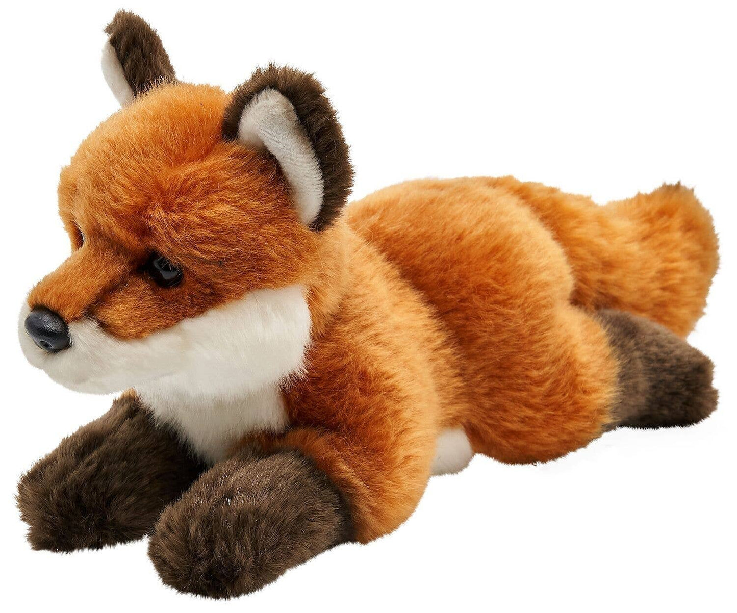 Peluche Renard roux couché