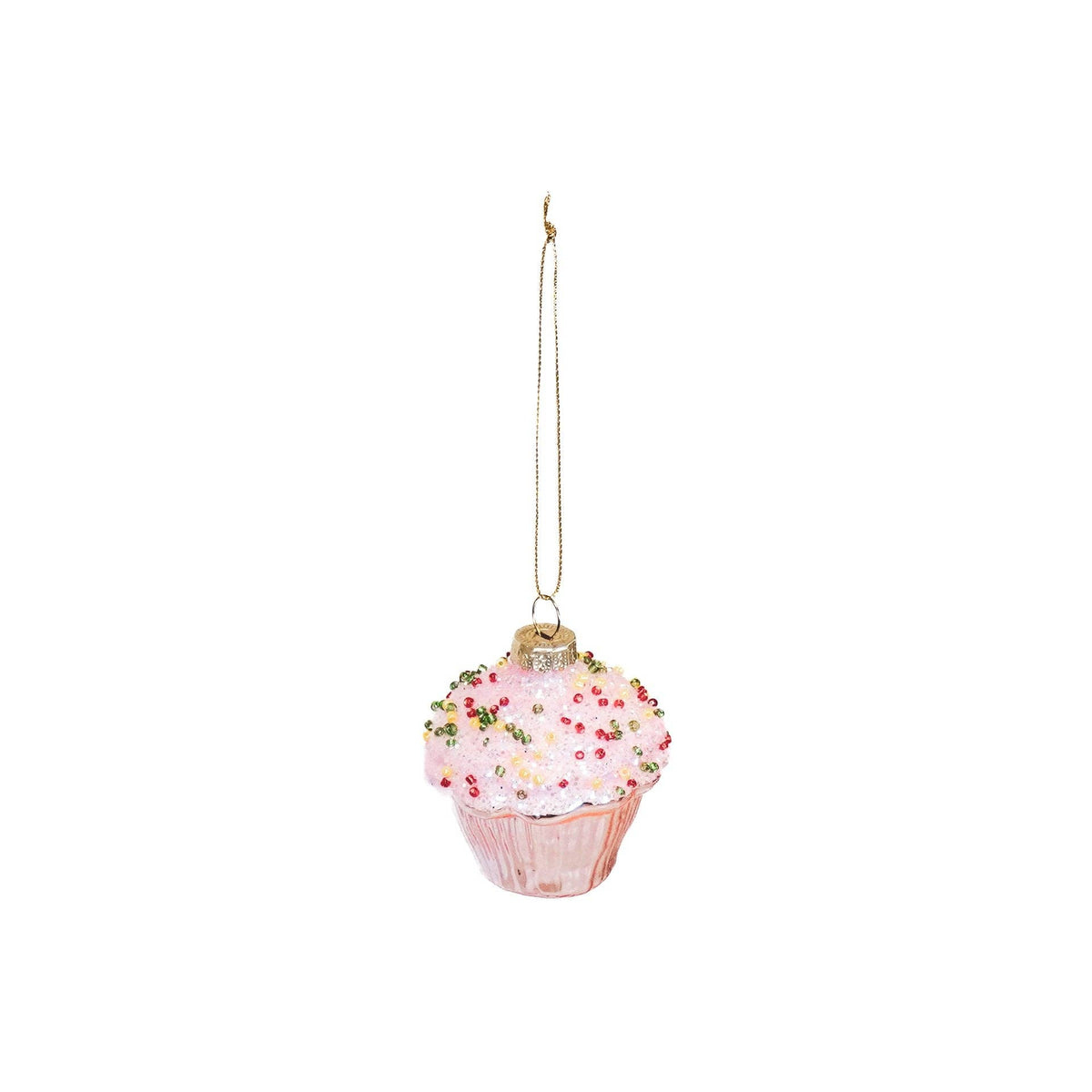 Kerstbal cupcake