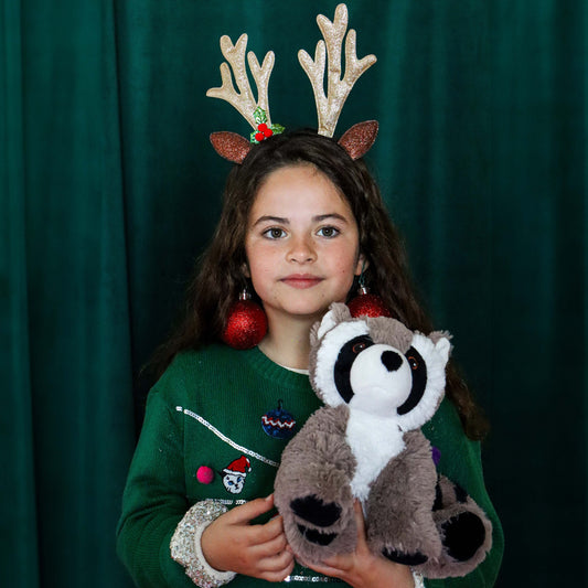 Bouillotte Peluche Warmies Raton Laveur