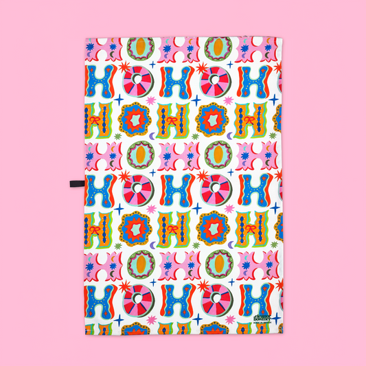 Ho Ho Christmas Tea Towel