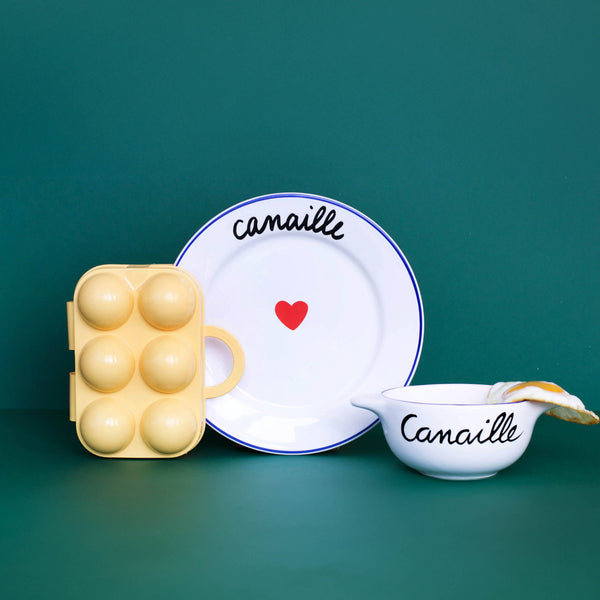 Assiette La Famille S’éclate - Canaille