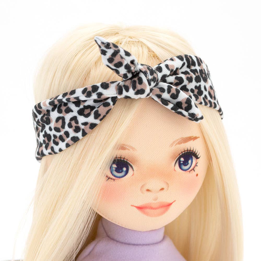 Poupée Mia en survêtement violet - 32 cm