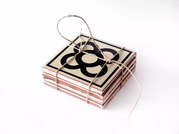 Sous-verres en céramique Barcelone
