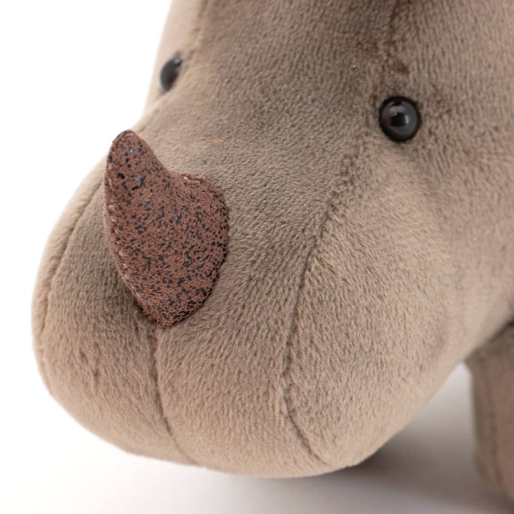 Pluche neushoorn van Orange Life (20 cm)