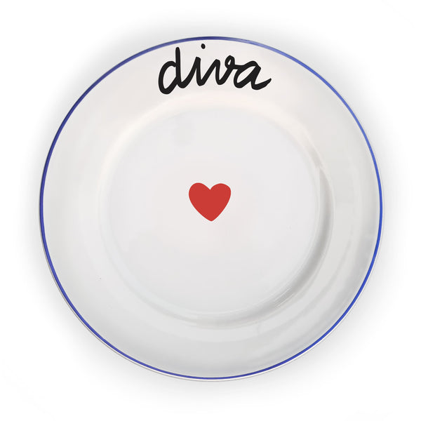 Assiette La Famille S’éclate - Diva