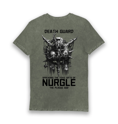 T-shirt adulte Warhammer 40,000 Nurgle Death Guard Eco Wash