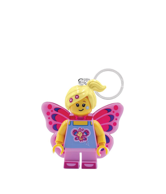 LEGO Keychain - Butterfly Girl