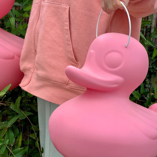 Lampe Canard "The Duck Duck Lamp" Rose (S)