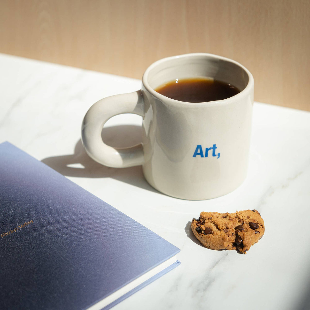 Mug Books & Coffee – Bleu