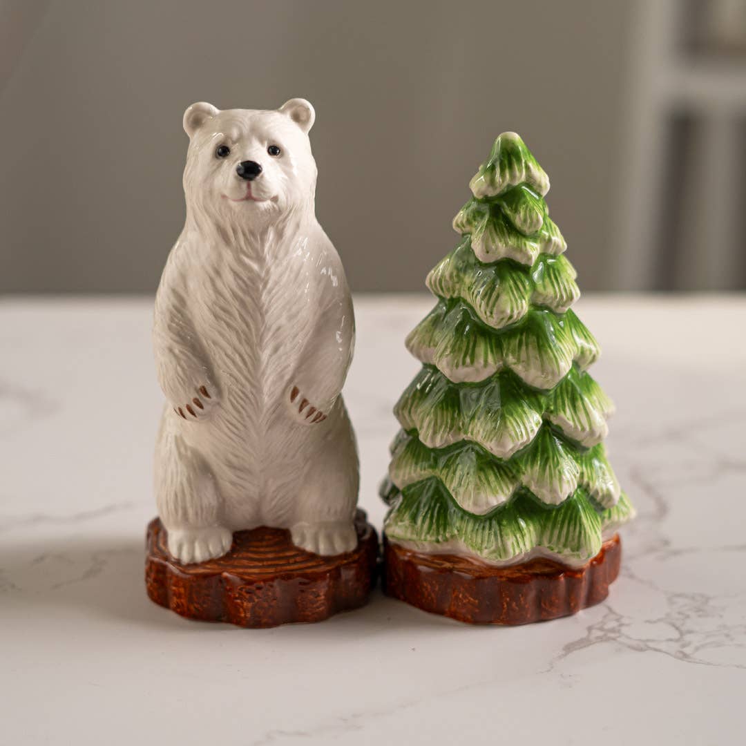 Polar Bear Salt and Pepper Shaker Set