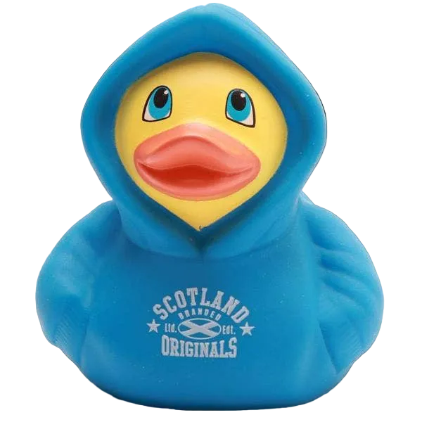 Eendenhoodie Schotland - Blauw