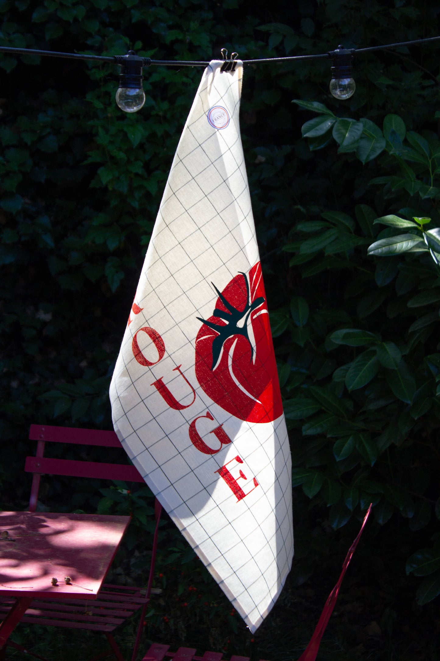 Red Tomato Tea Towel