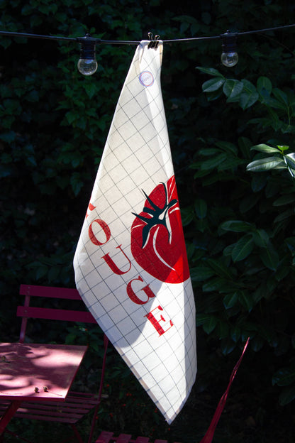 Red Tomato Tea Towel