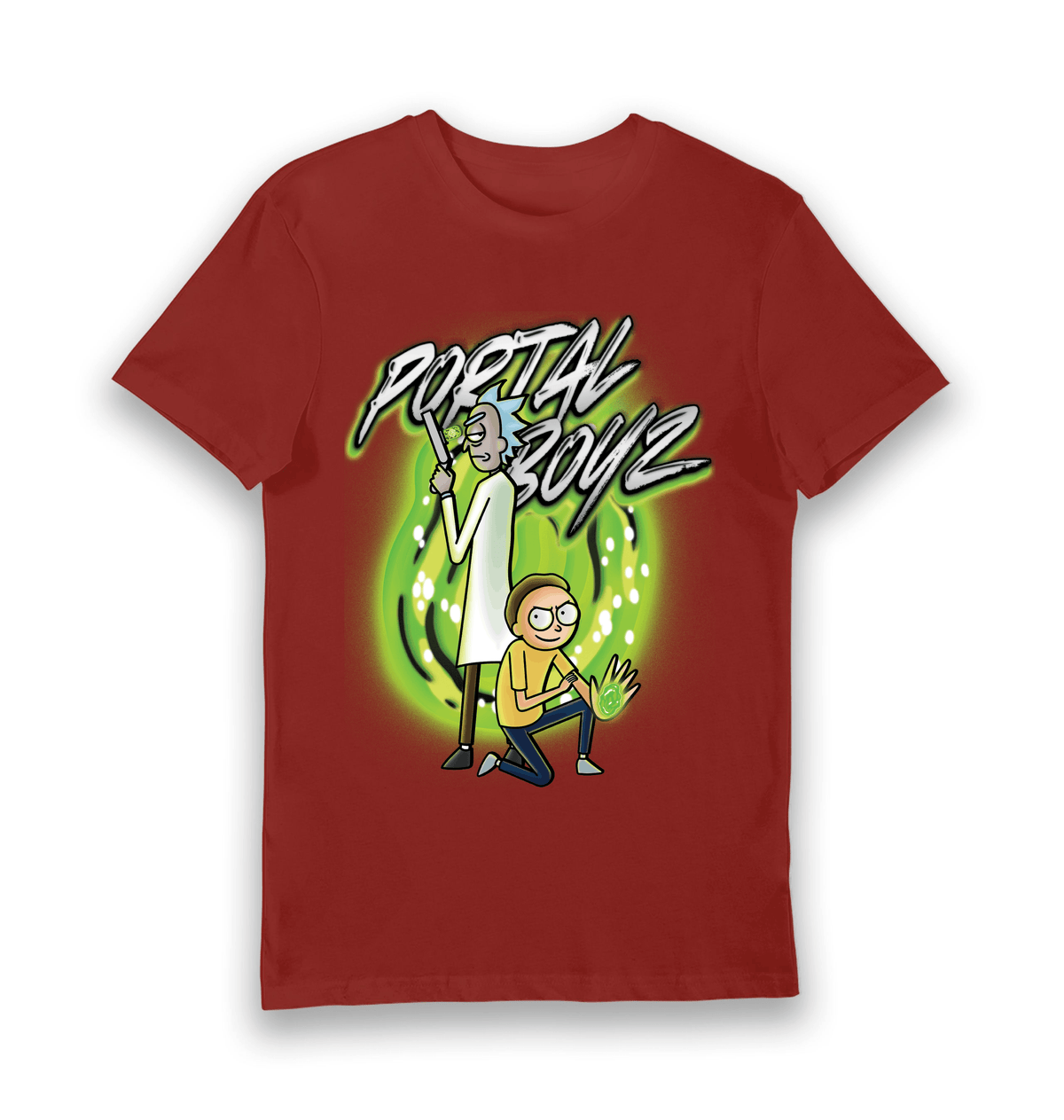 T-shirt Rick and Morty Portal Boyz