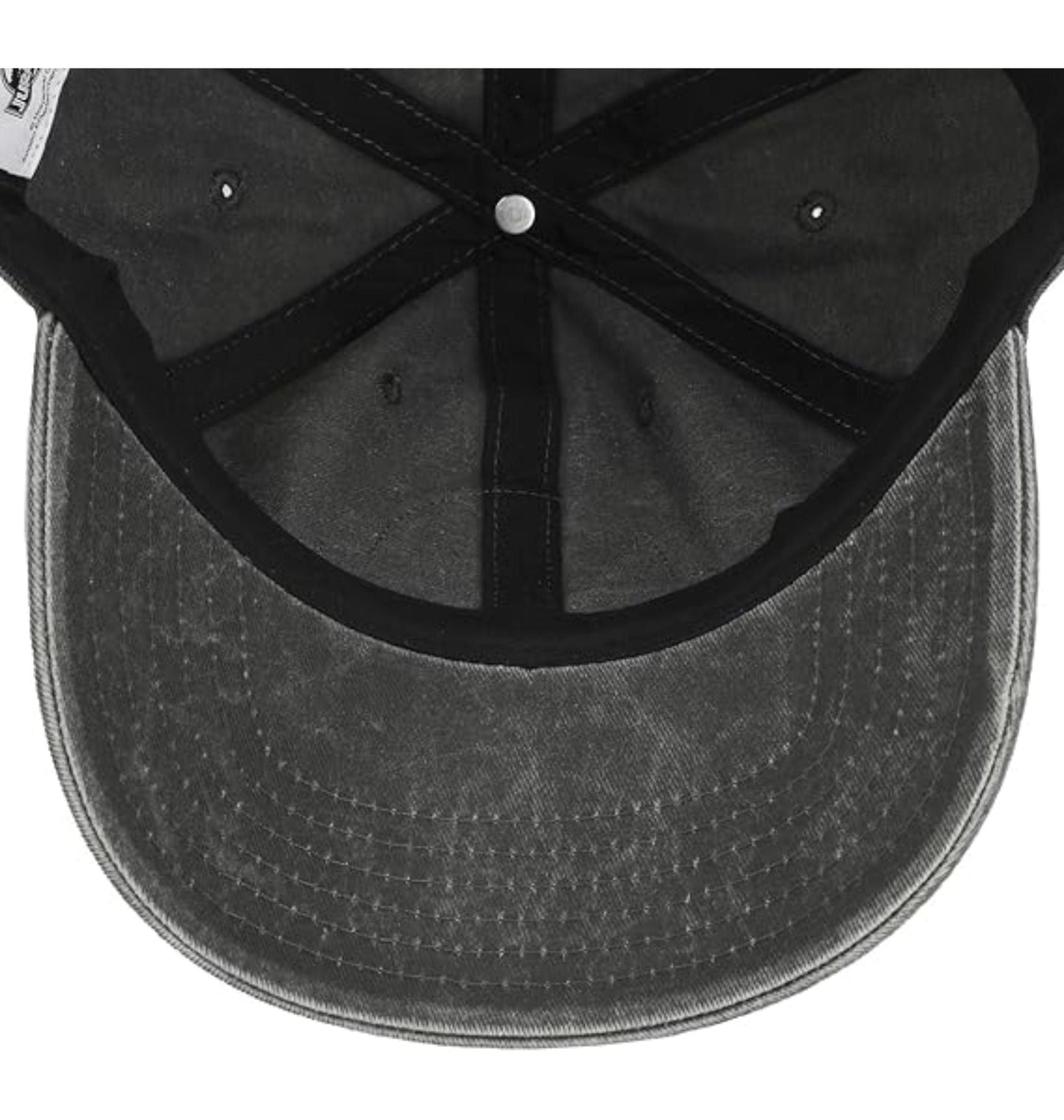 Casquette noire Jurassic Park avec logo brodé