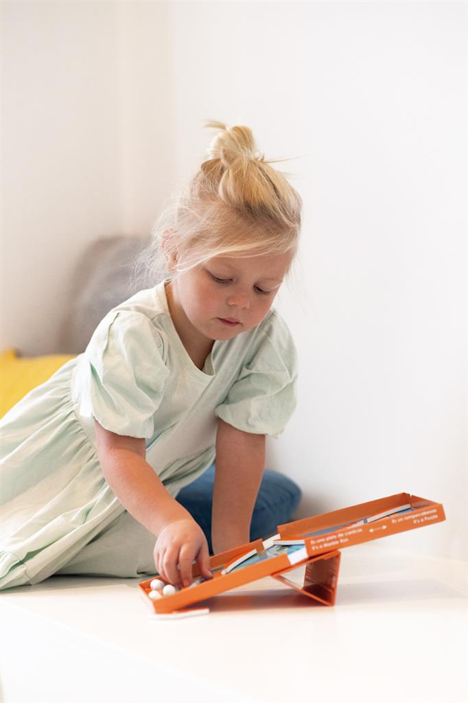 Marble Track &amp; Magnetic Puzzle - Dinosaur