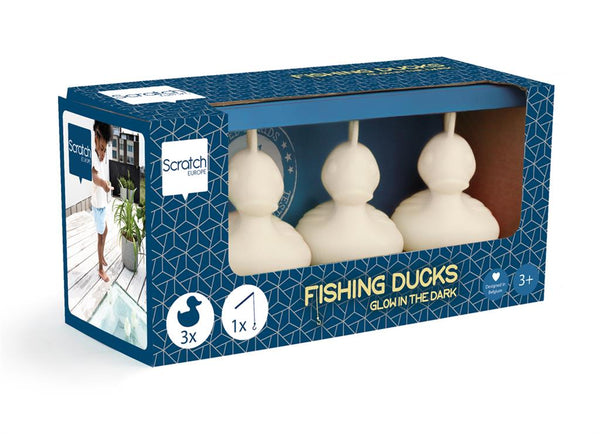 Cadeauset met vis-eenden (lichtgevend)