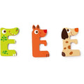 Lettre en Bois - E