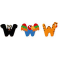 Wooden Letter - W