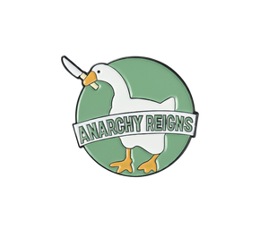 Pin’s Canard Blanc "Anarchy Reign"