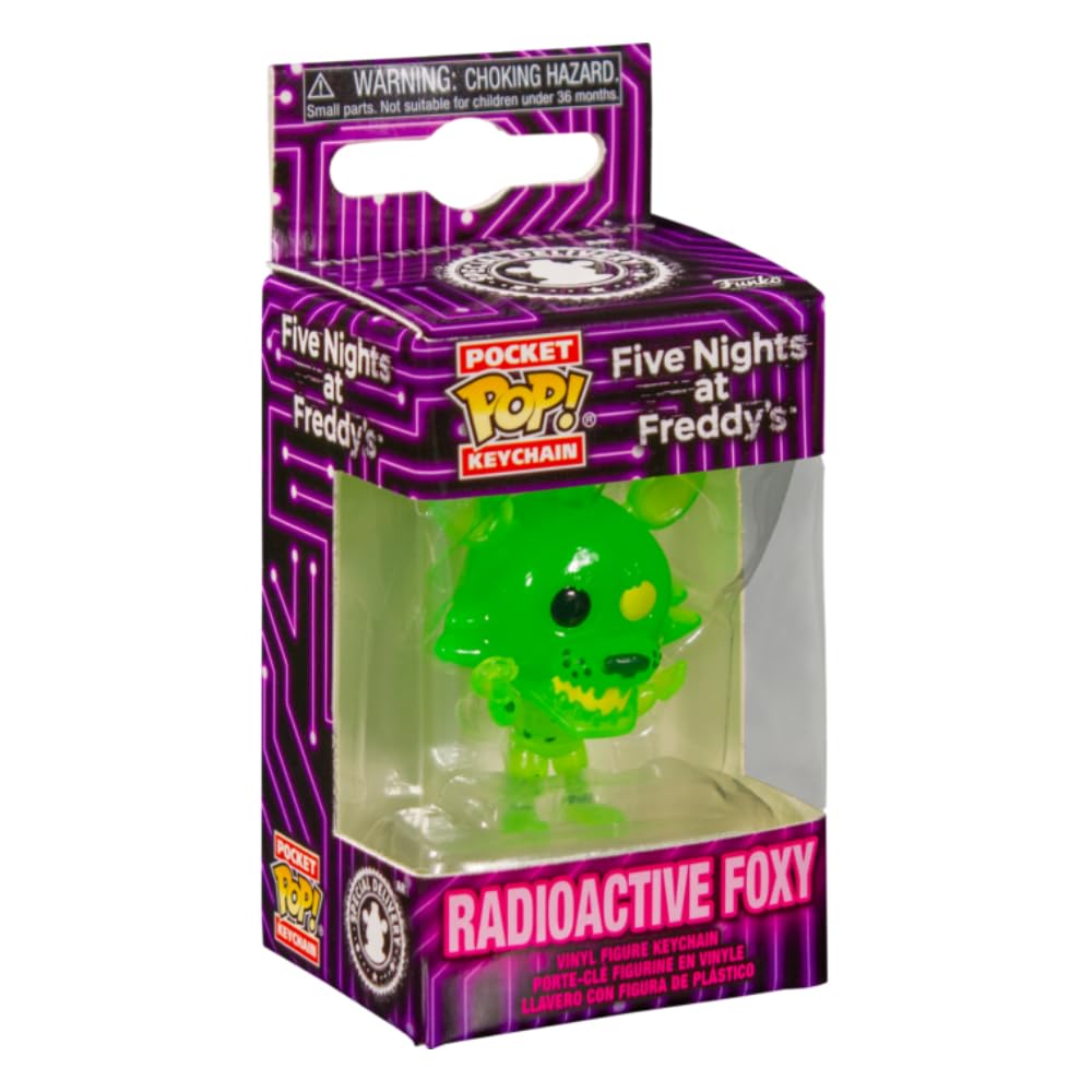 Pop! Keychain Radioactive Foxy