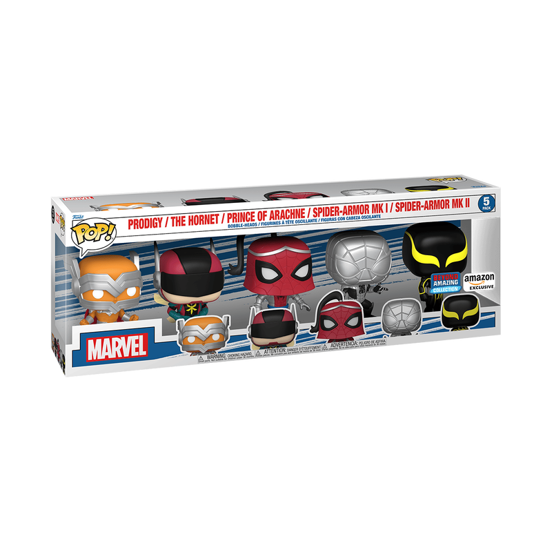 pop beyond amazing spider man 5 pack