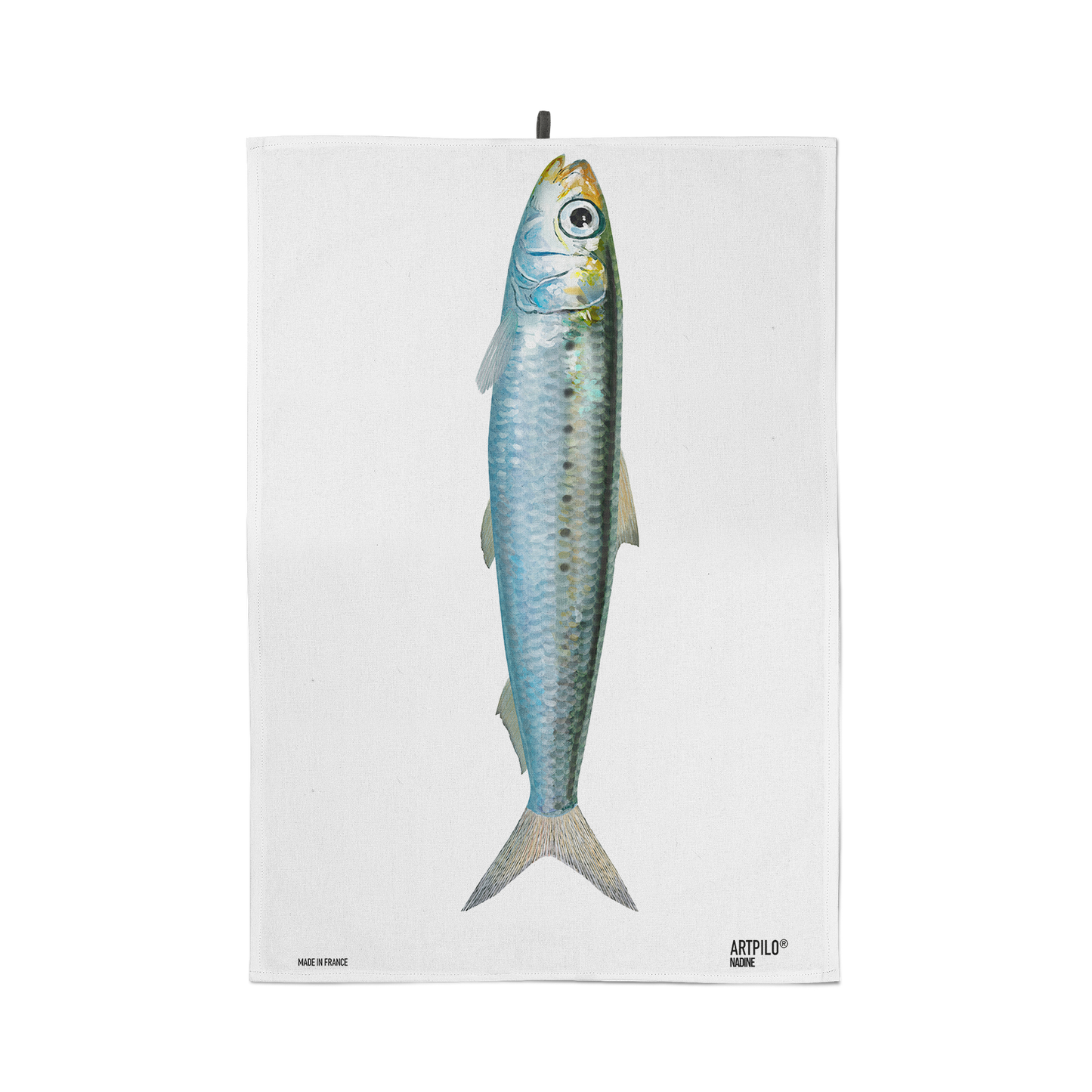 Nadine the Sardine Dishcloth