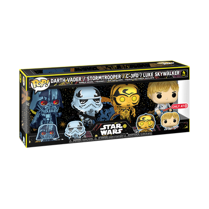 Pop! Star Wars: Retro-Serie 4er-Pack 