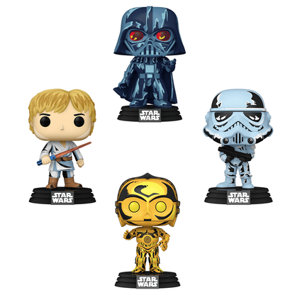 Pop! Star Wars: Retro-Serie 4er-Pack 