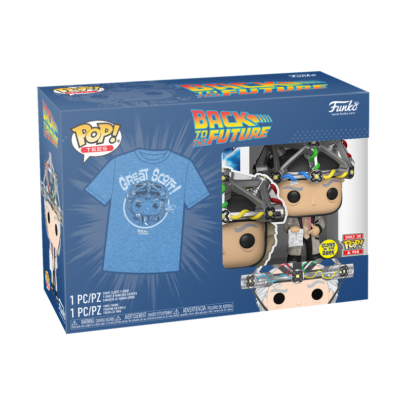 Doc Brown "Great Scott" - Pop! & T-shirt 