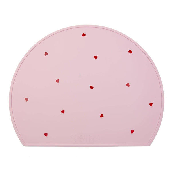 Amore siliconen placematset - Roze