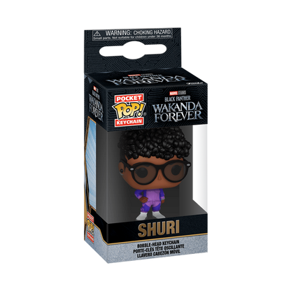 pop keychain shuri with sunglasses