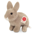 Sitting Grey Rabbit Plush Toy