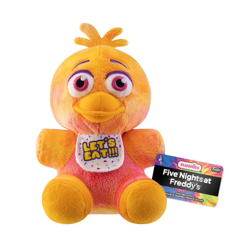 tie dye chica plush