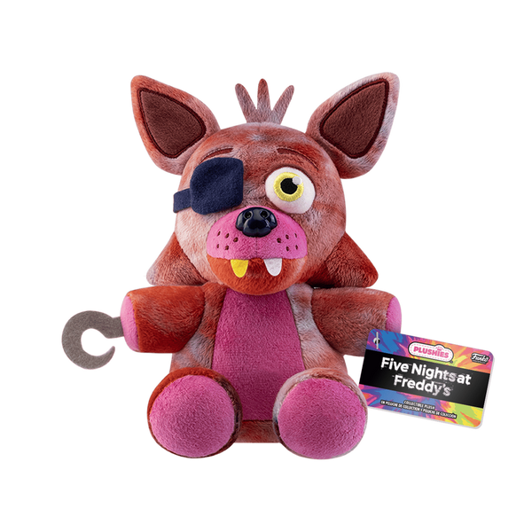 tie dye foxy plush