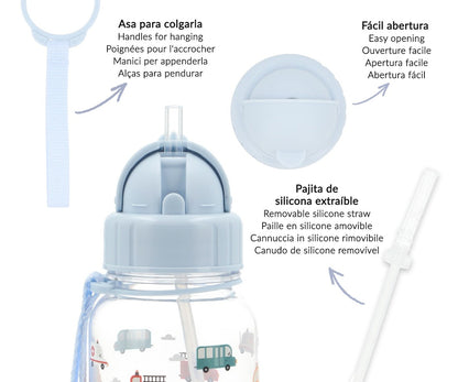 Gourde en Plastique Voitures