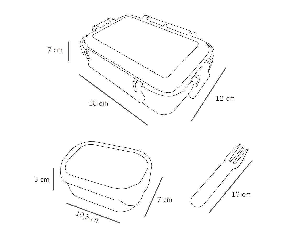 Magical Forest Bento Lunch Box