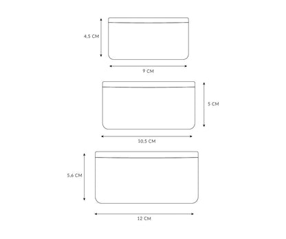 3 Boîtes à Déjeuner Forêt Magique