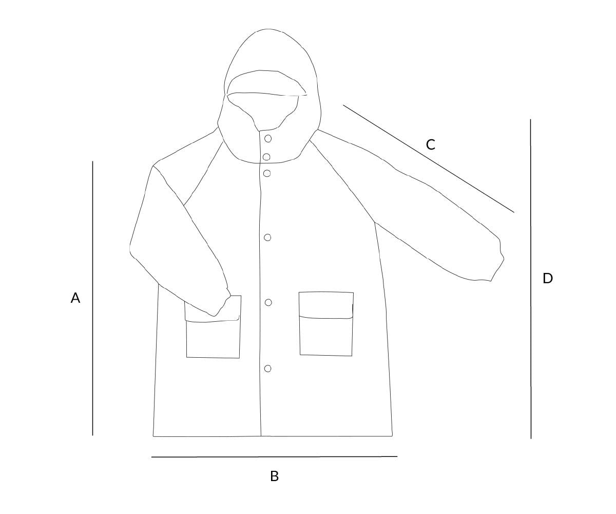 The Three Little Pigs Children's Raincoat