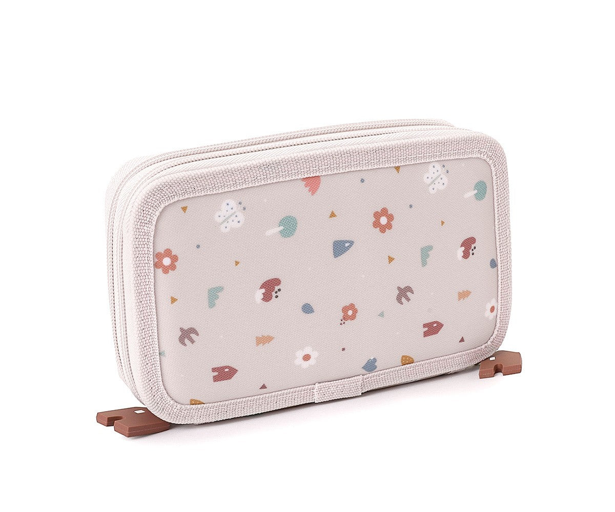 Geometrische dubbele natuur etui