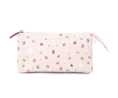 Geometric Nature 3 Compartment Pencil Case
