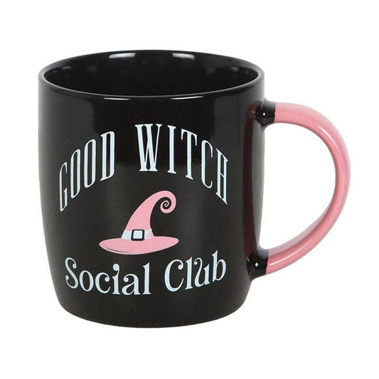 Good Witches Social Club Cup and Coaster Set