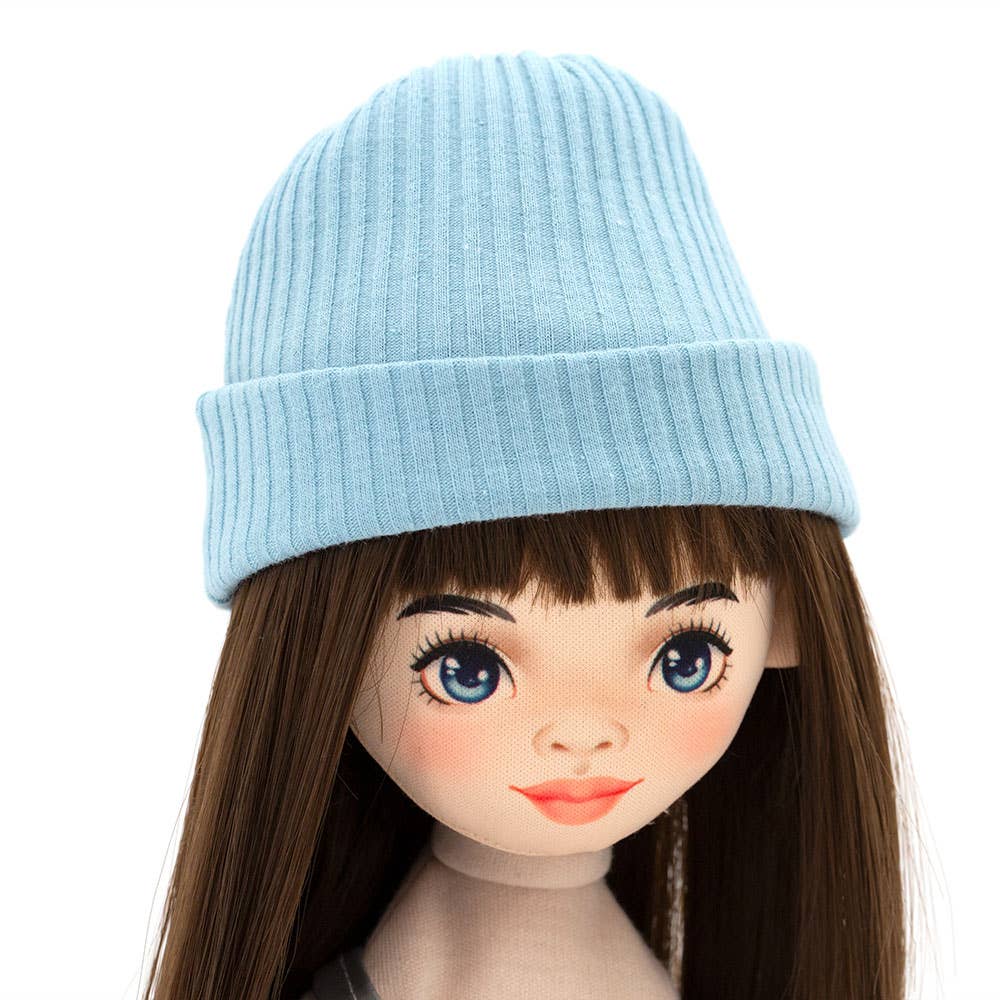 Poupée Sophie avec tenue beige - 32 cm