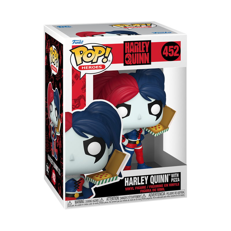Pop! Harley Quinn avec Pizza