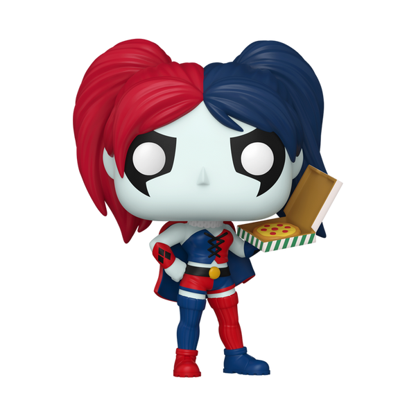 Funko Harley Quinn avec pizza