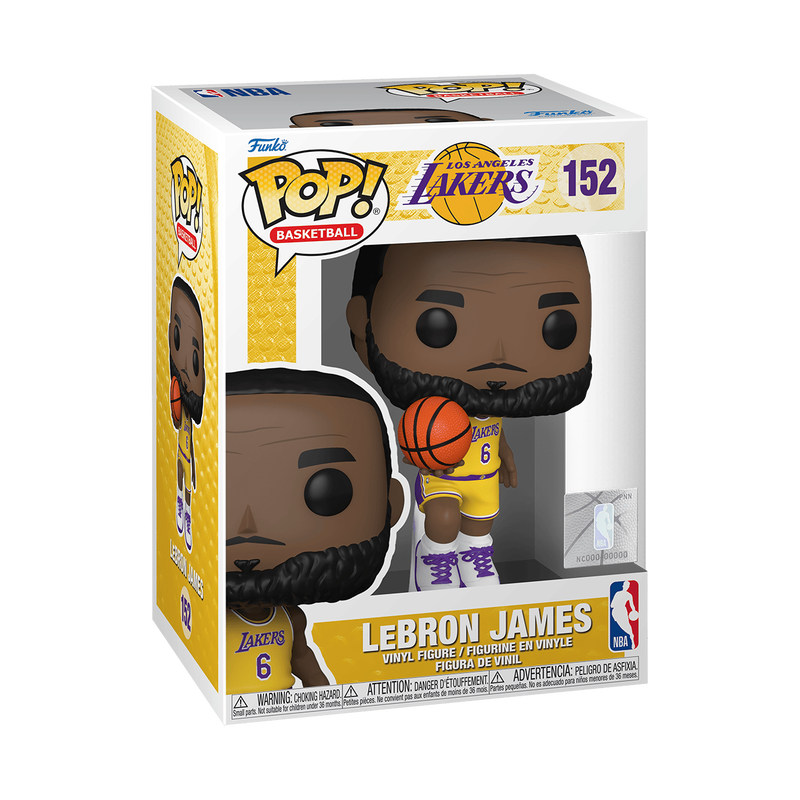Pop! LeBron James