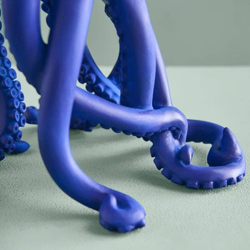 Lampe de table Baby Otto l’Octopus Bleu Résine 15,5 x 13,5 cm