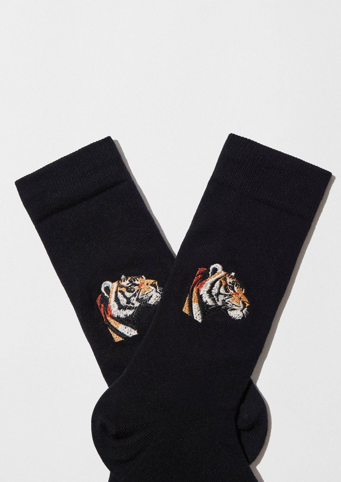 BeTiger Embroidery Socks