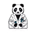 Panda Doctor Pin