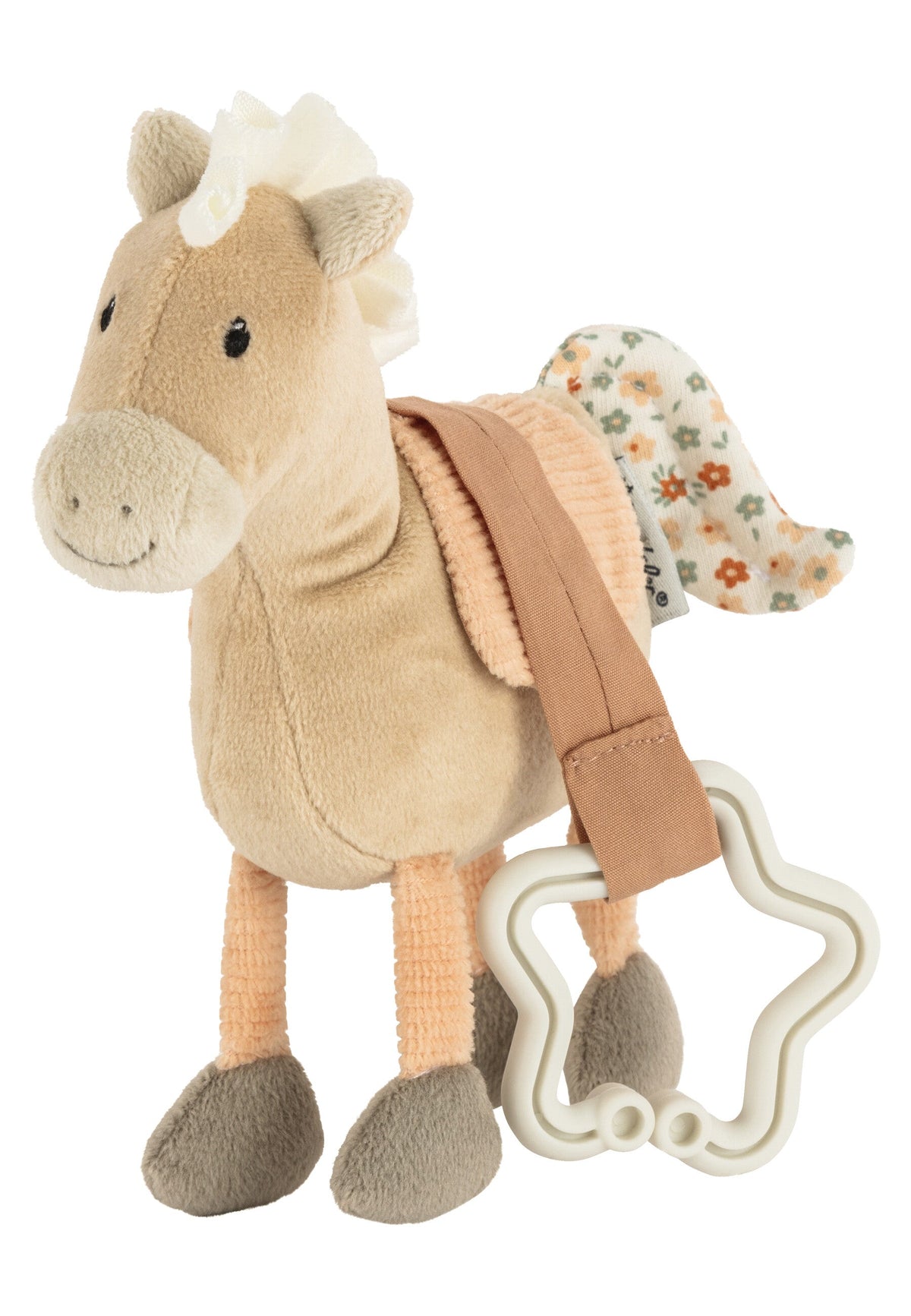 Jouet à suspendre Cheval Sunny avec hochet - 24 cm